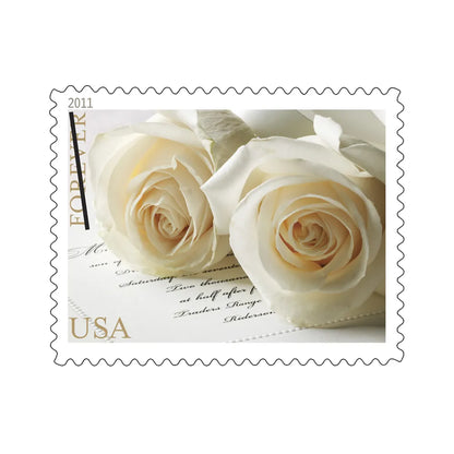 2011  Wedding Roses Forever Postage Stamps 100 pcs