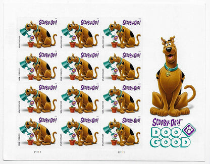 2018 Scooby-Doo  Forever Postage Stamps 100 pcs