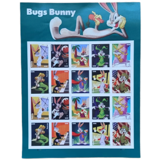 Bugs Bunny Stamps 2020 Disney Forever Postage Stamps 100pcs, usps stamp