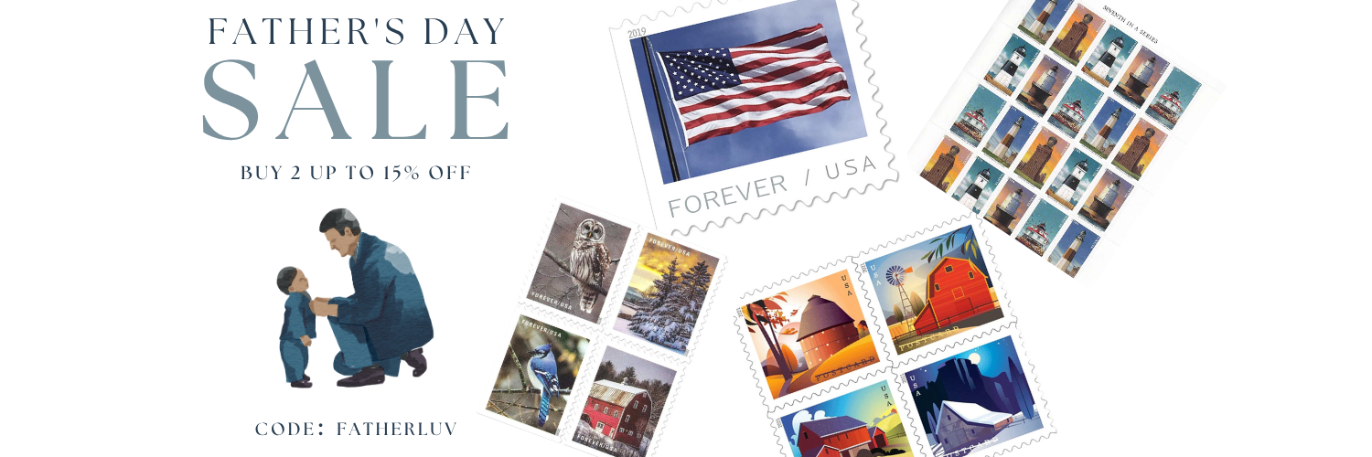 timeless shops father's day sale,forever stmaps sale,usps postage stamps
